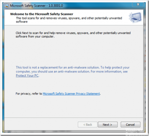 Microsoft Safety Scanner