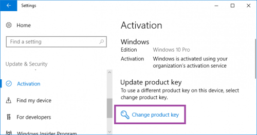 Verify The Windows 10 Key