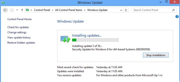 How to fix Windows Update error 9C59